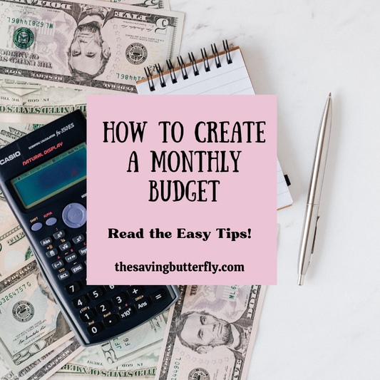 How to Create a Monthly Budget