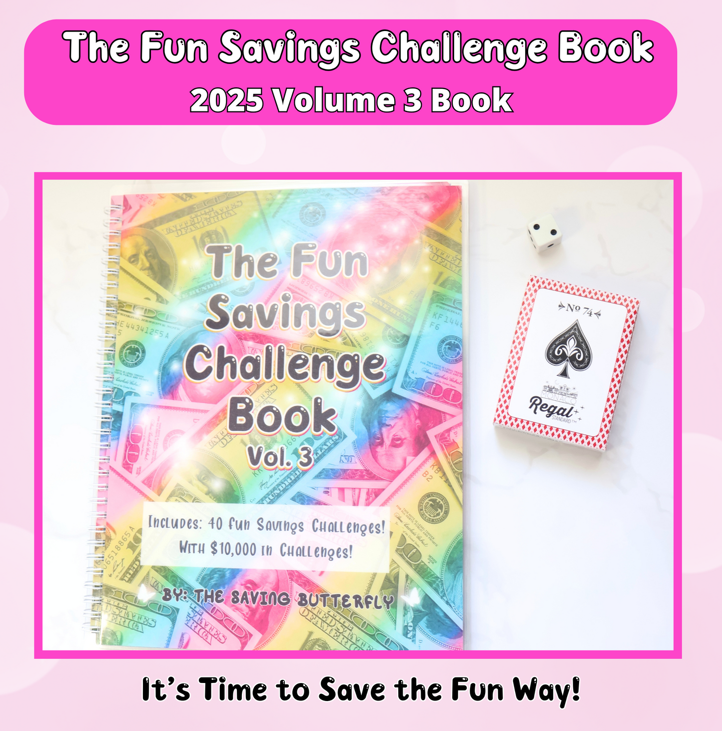 2025 Fun Savings Challenge Book Volume 3