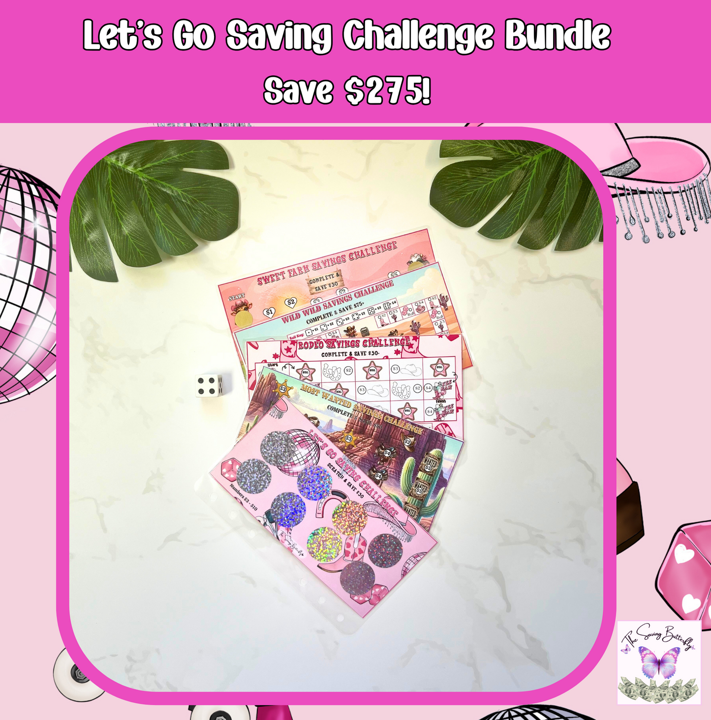 Let's Go Saving Challenge Bundle Set
