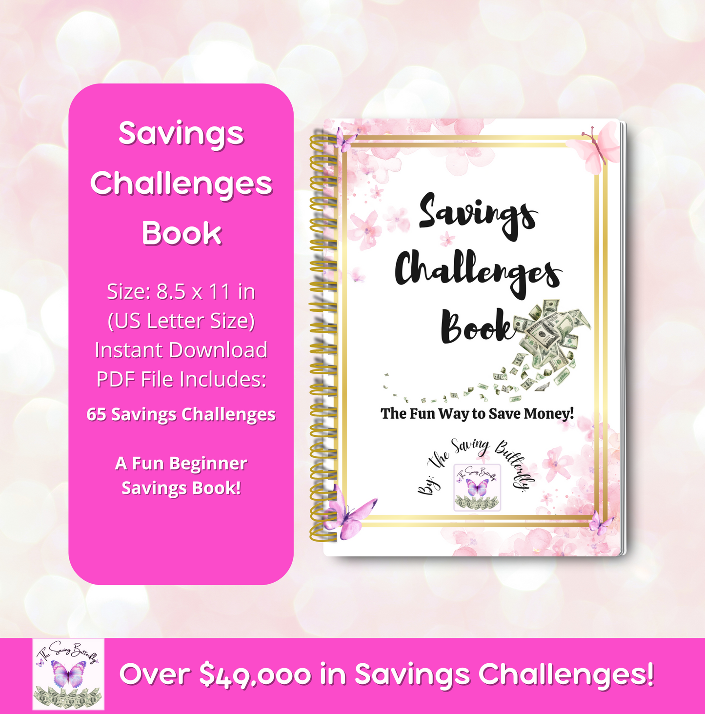 Savings Challenge Book
