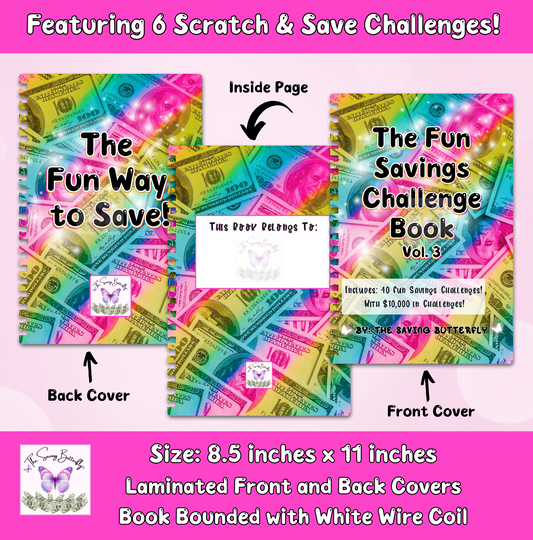 2025 Fun Savings Challenge Book Volume 3