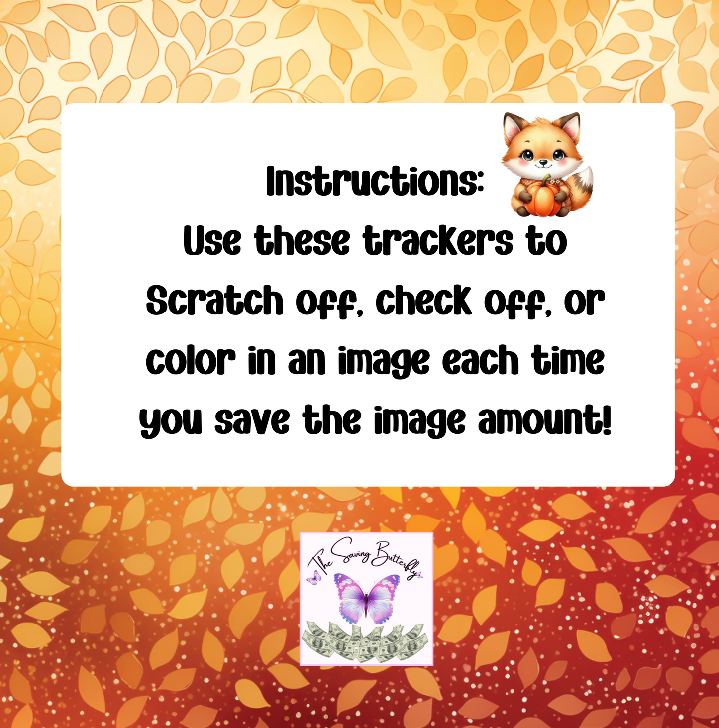 November Savings Challenge Bundle Set
