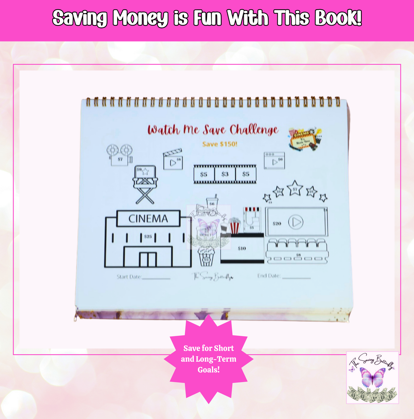 Savings Challenge Book