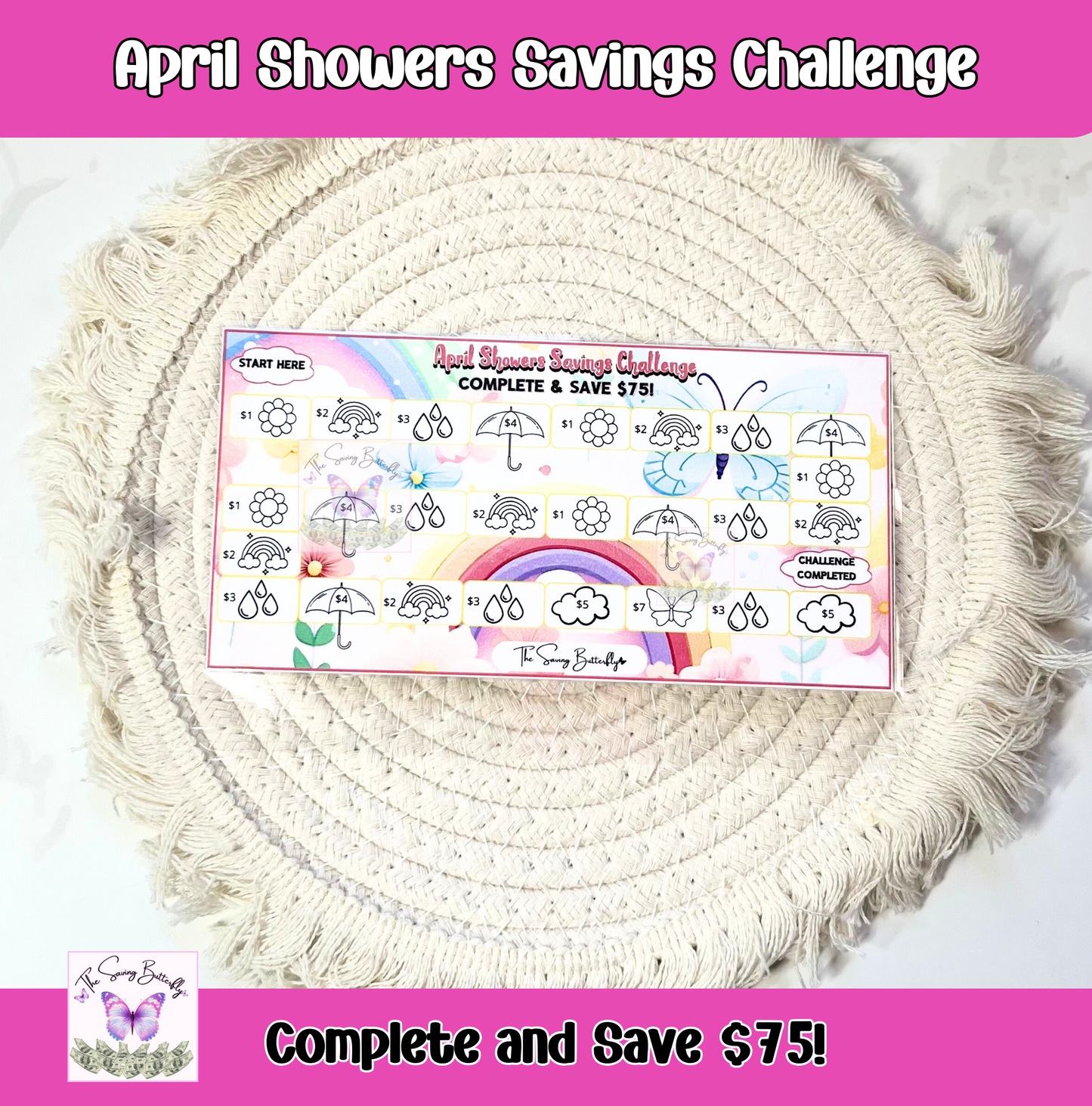 April Savings Challenge Bundle Set