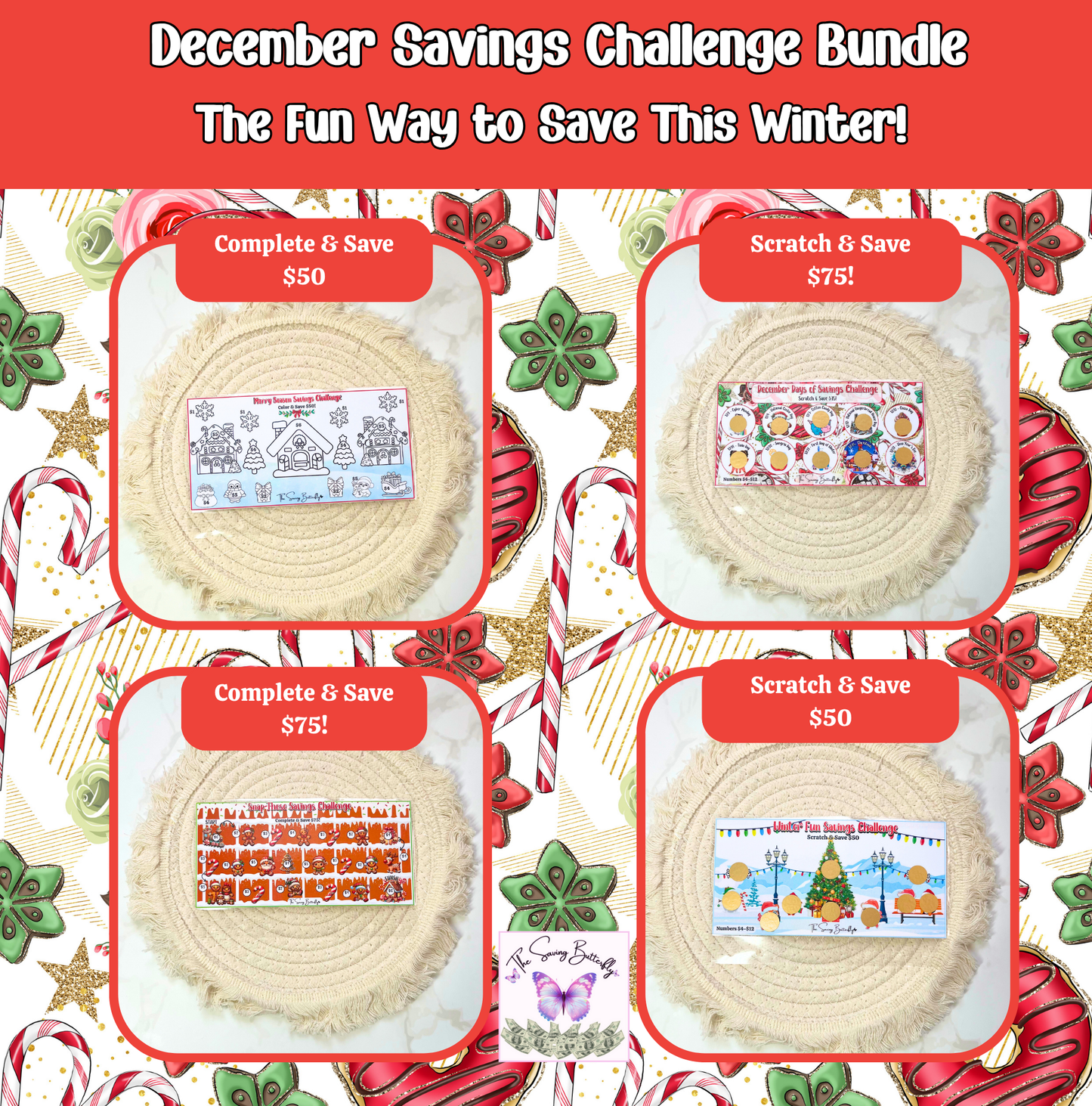 December 2025 Savings Challenge Bundle Set