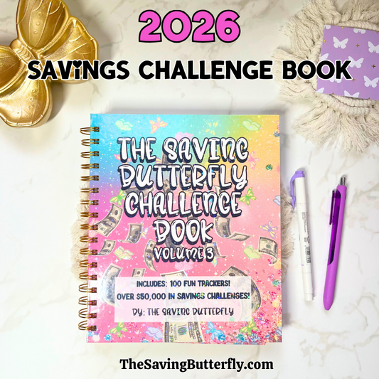 2026 Saving Butterfly Challenge Book - Volume 3
