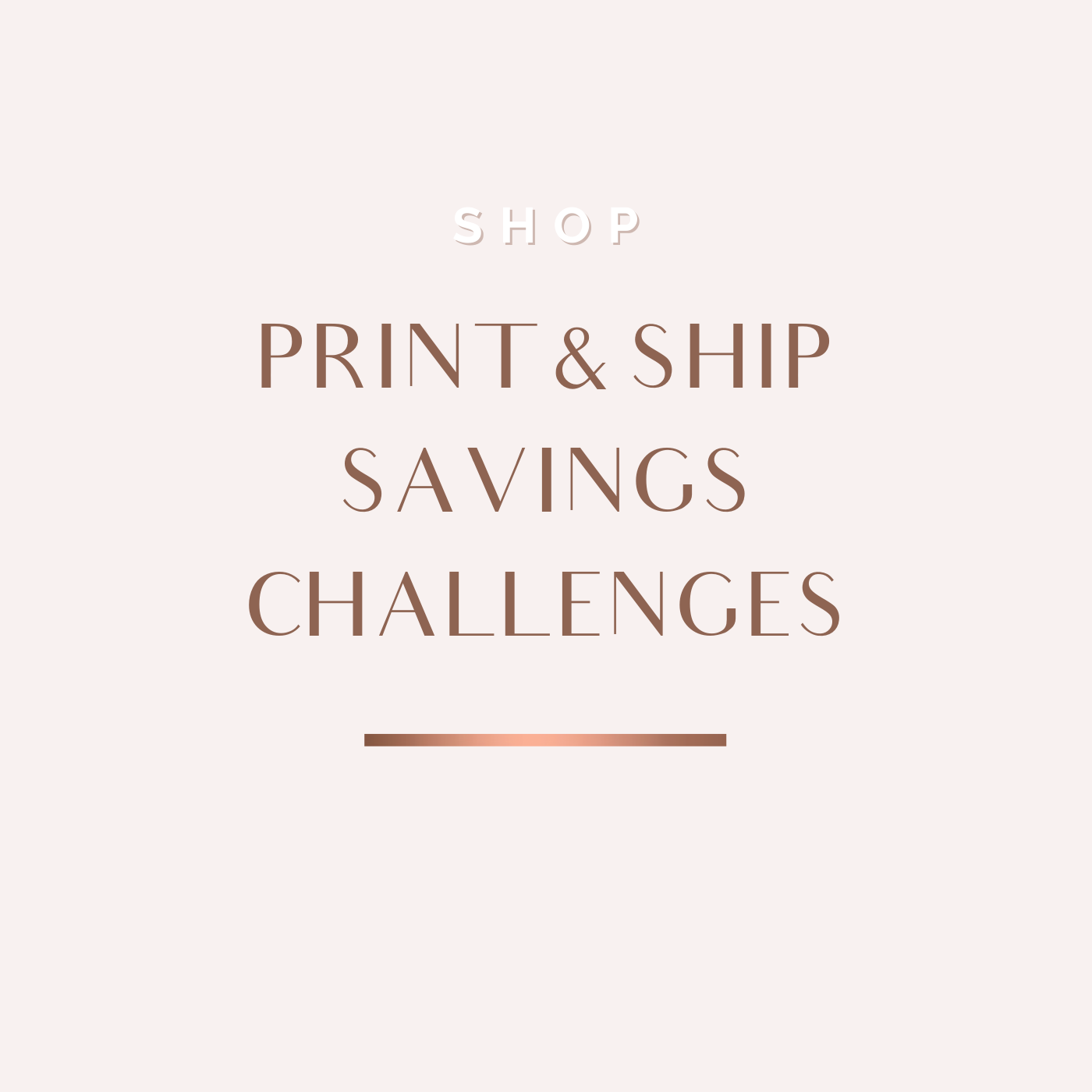 Print & Ship Savings Challenges