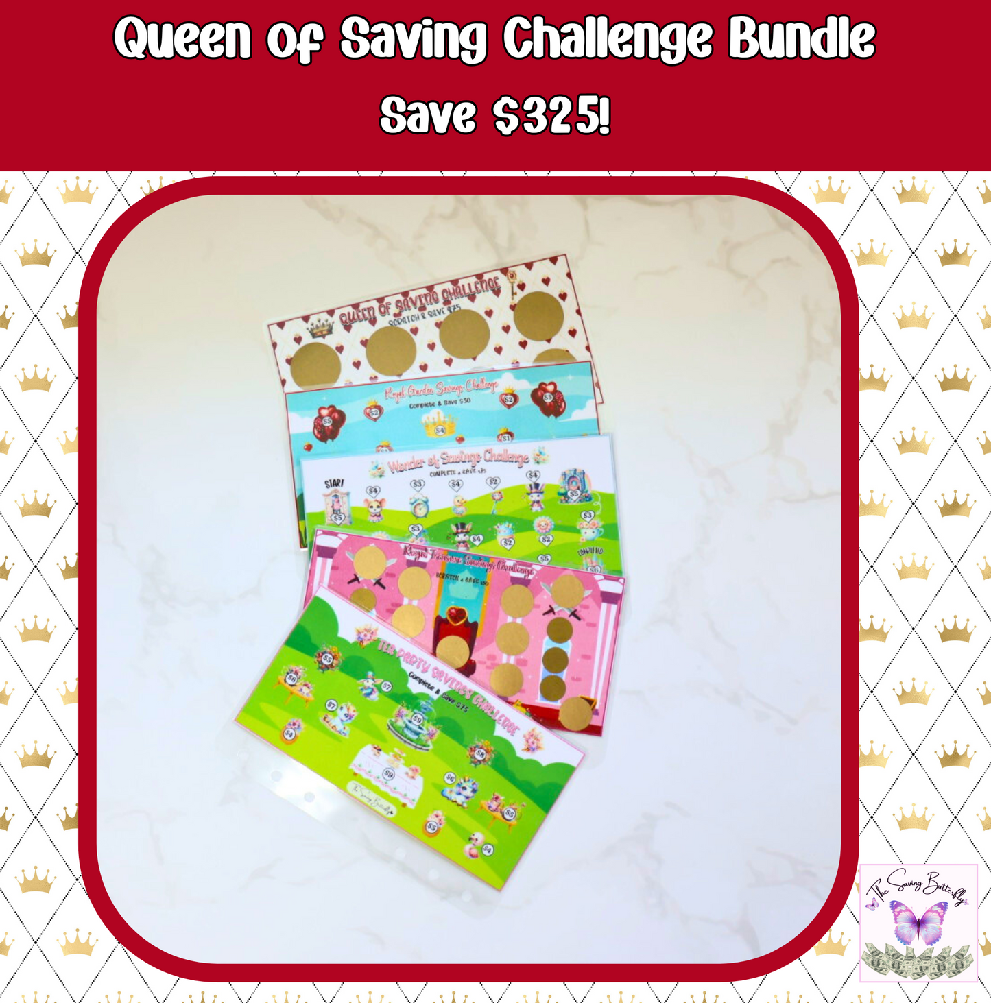 Queen of Savings Challenge Bundle Set