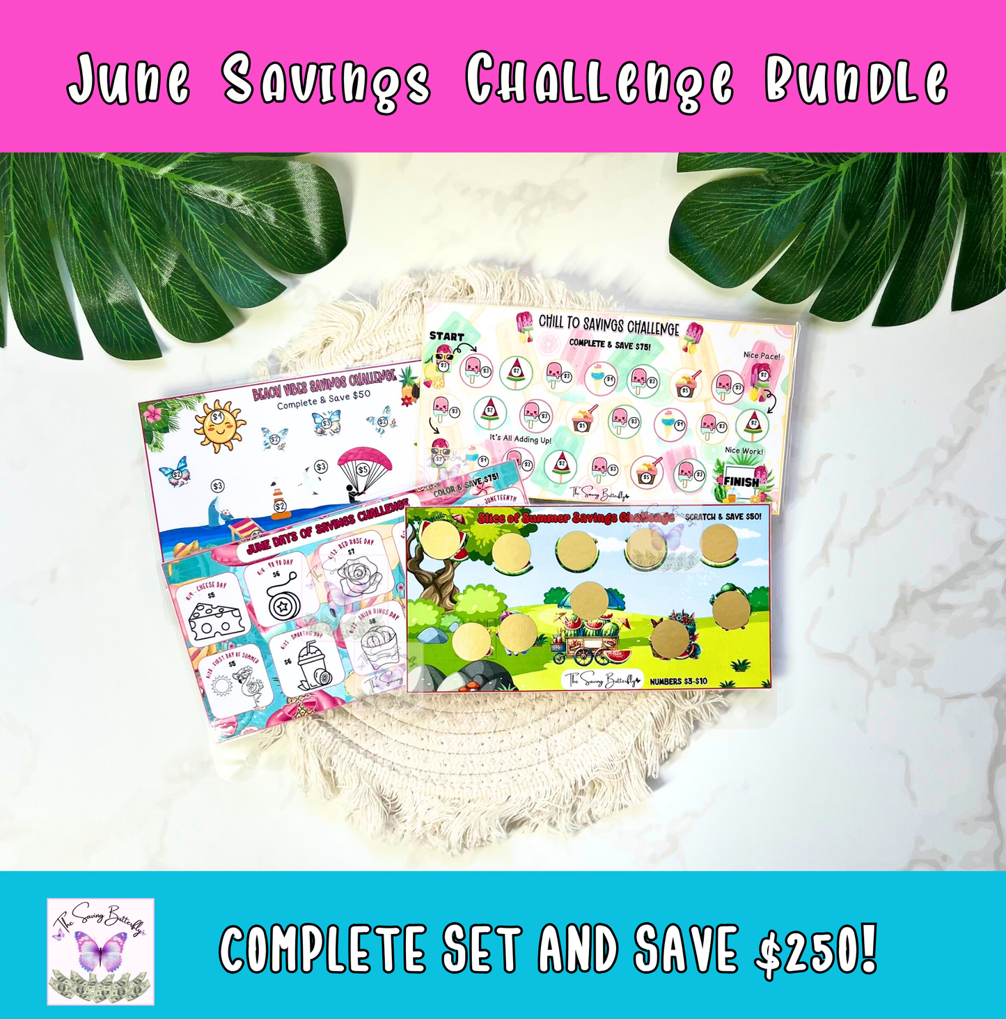 June Savings Challenge Bundle Set