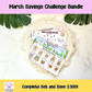 March Savings Challenge Bundle Set