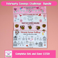 February Savings Challenge Bundle Set A6 Size