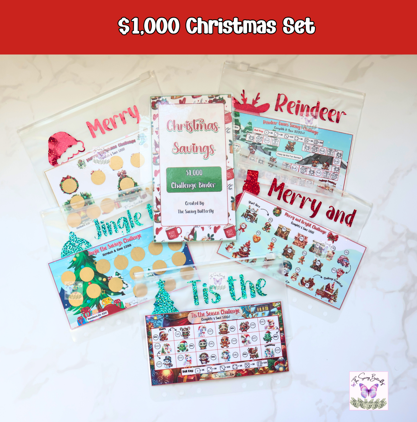 Christmas Savings Challenge Set