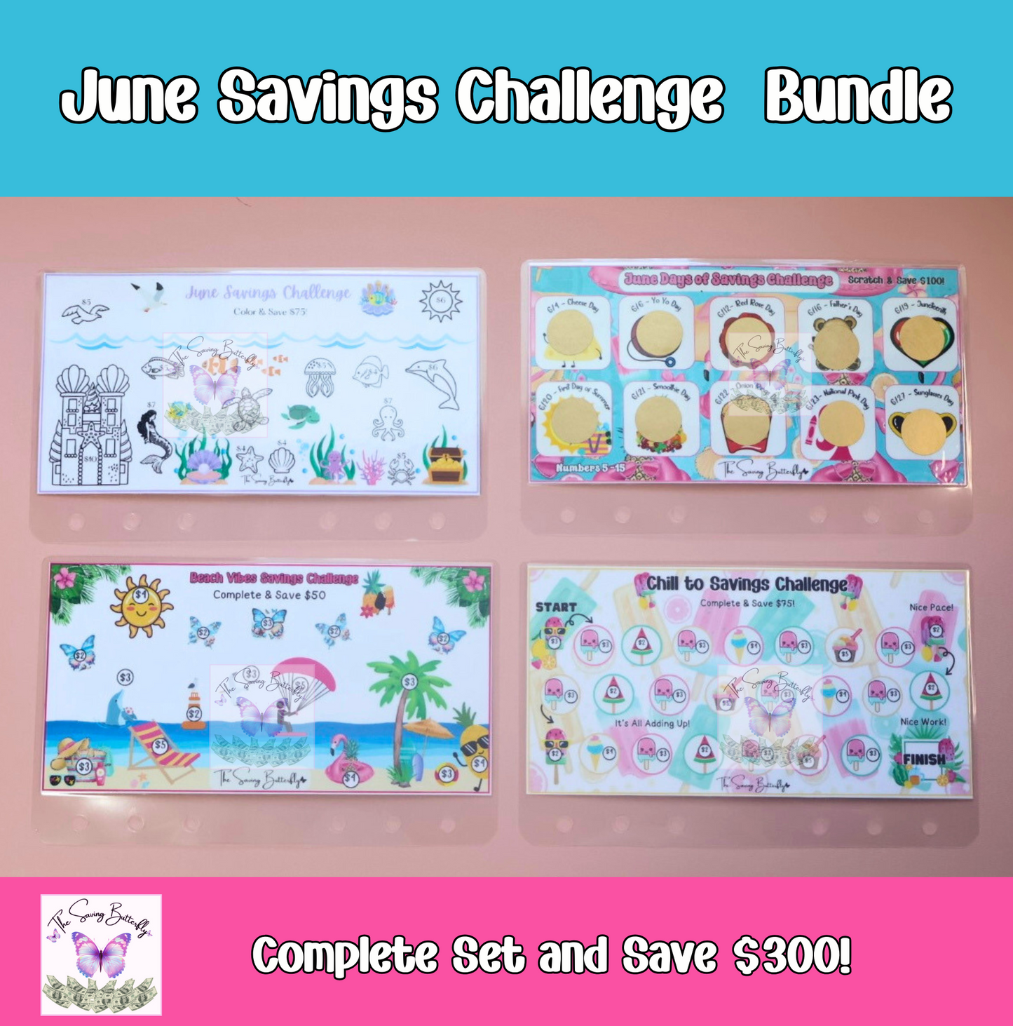 June Savings Challenge Bundle Set