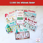 Christmas Savings Challenge Binder Set