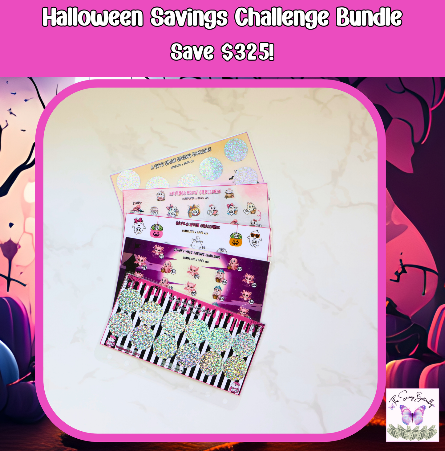 Halloween Savings Challenge Bundle Set