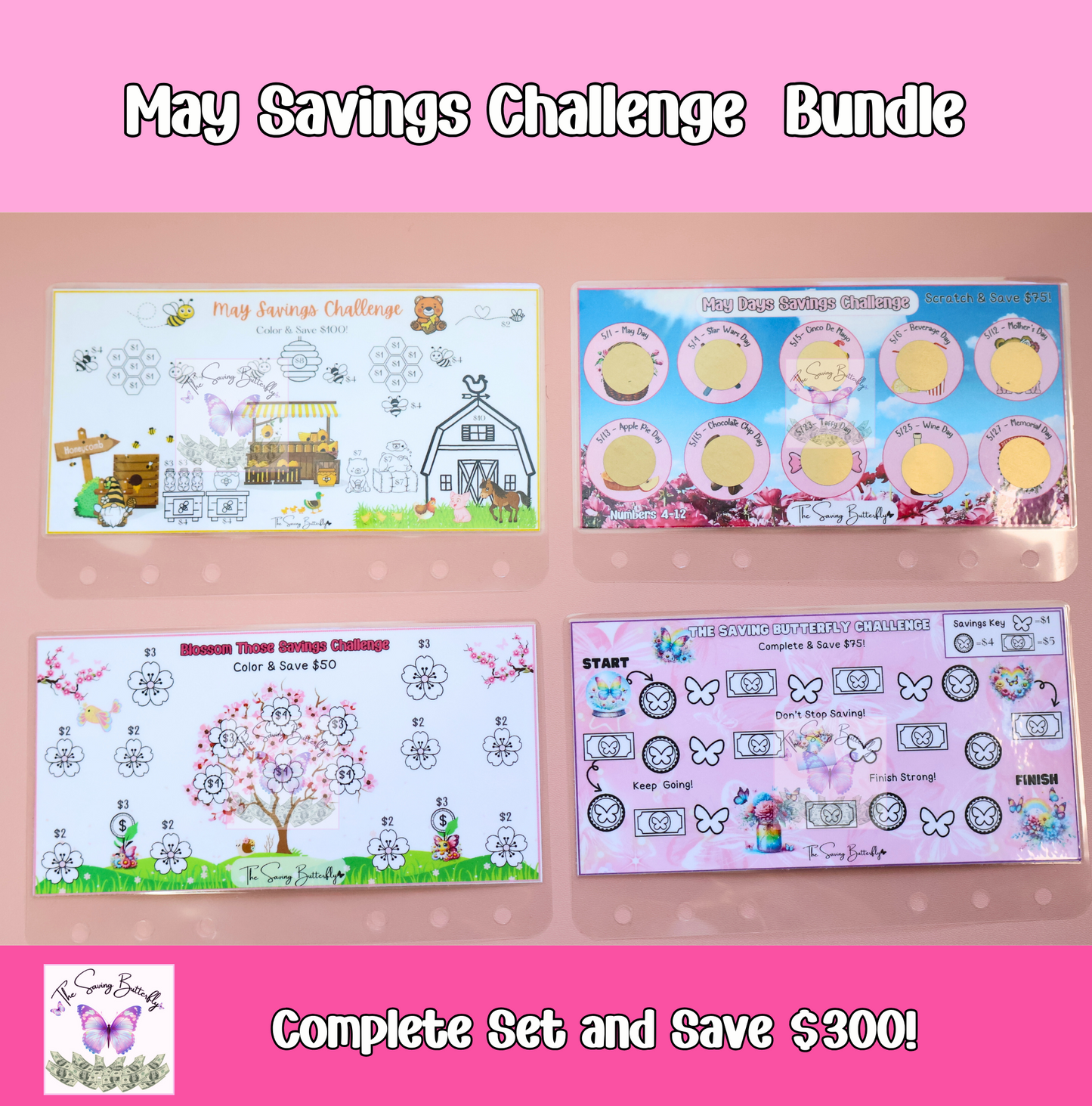 May Savings Challenge Bundle Set