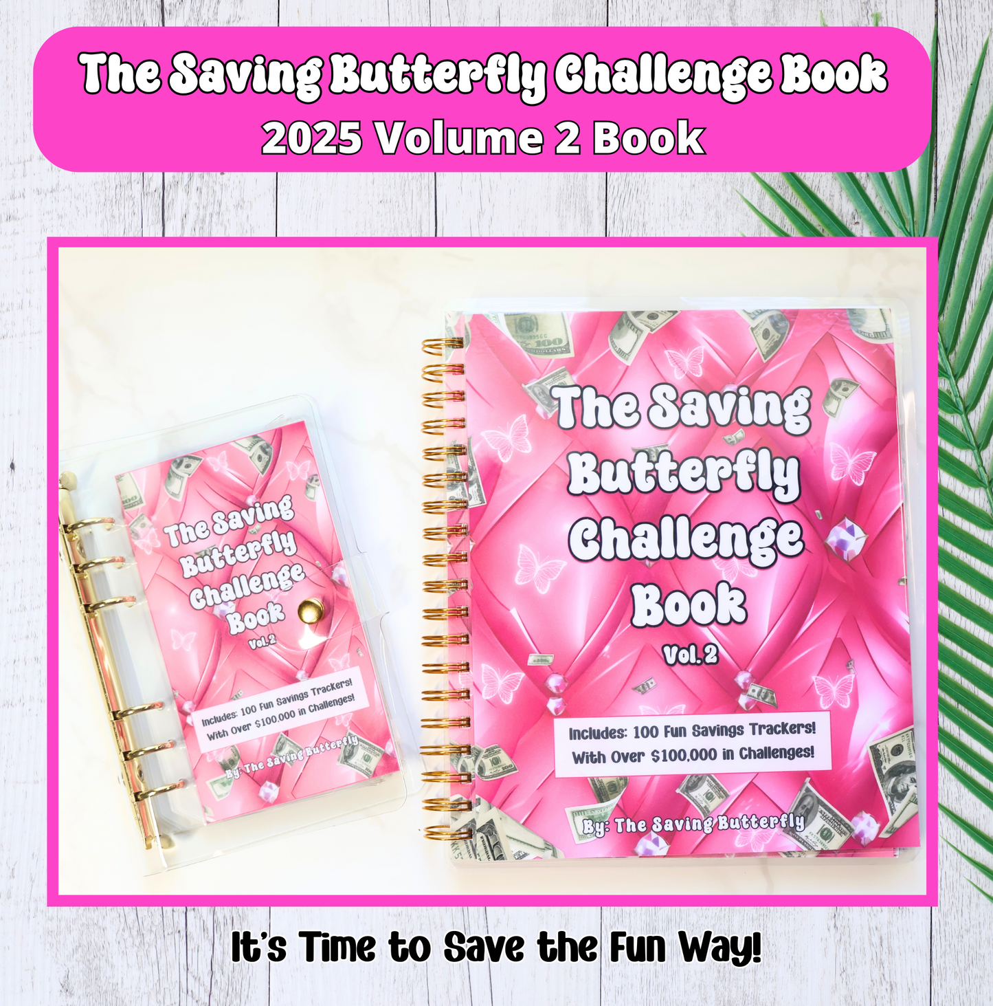 2025 Saving Butterfly Challenge Book Volume 2