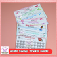 Health Savings Tracker Bundle Set A6 Size