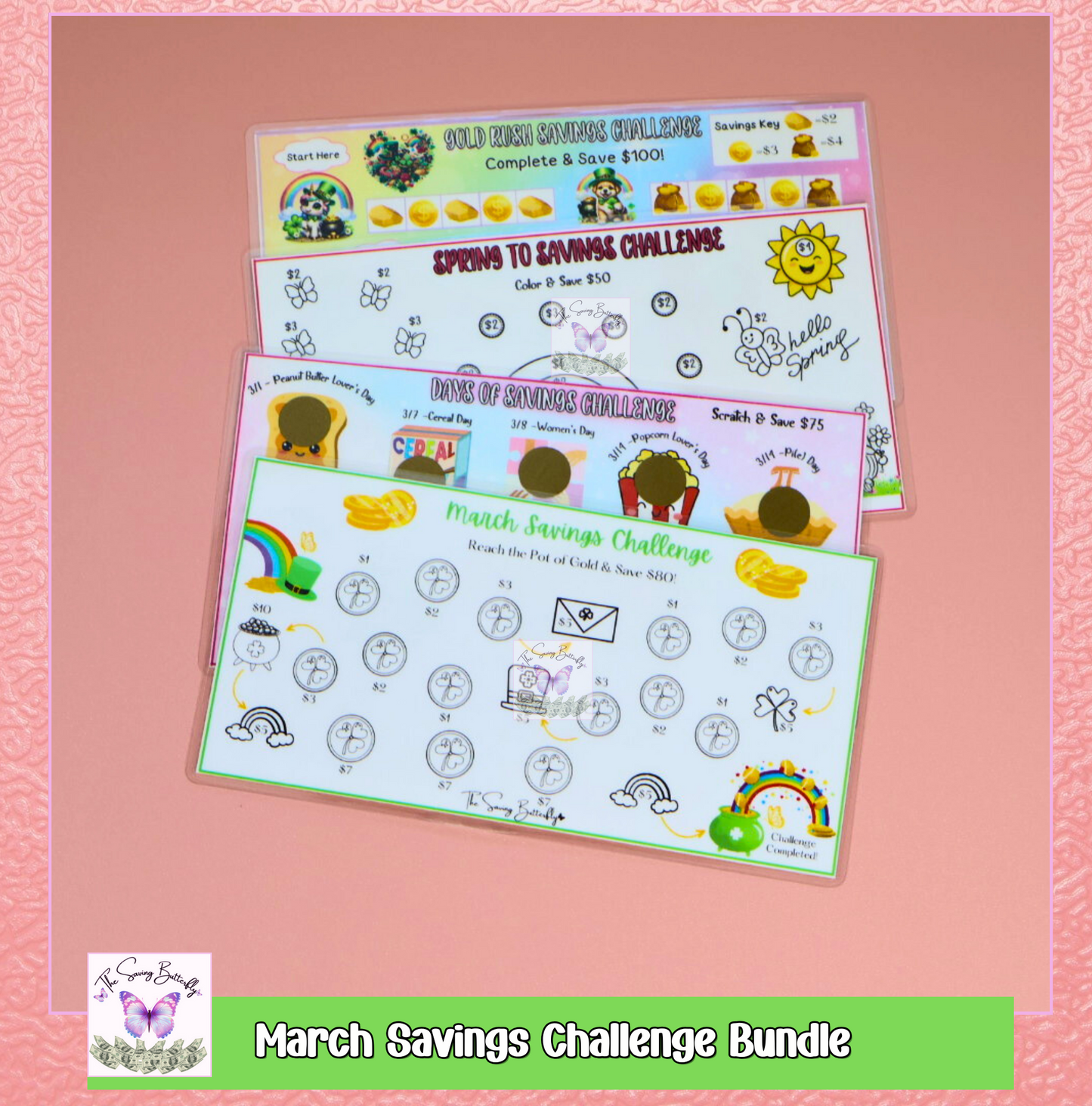 March Savings Challenge Bundle Set