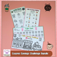 Coffee Savings Challenge Bundle Set A6 Size