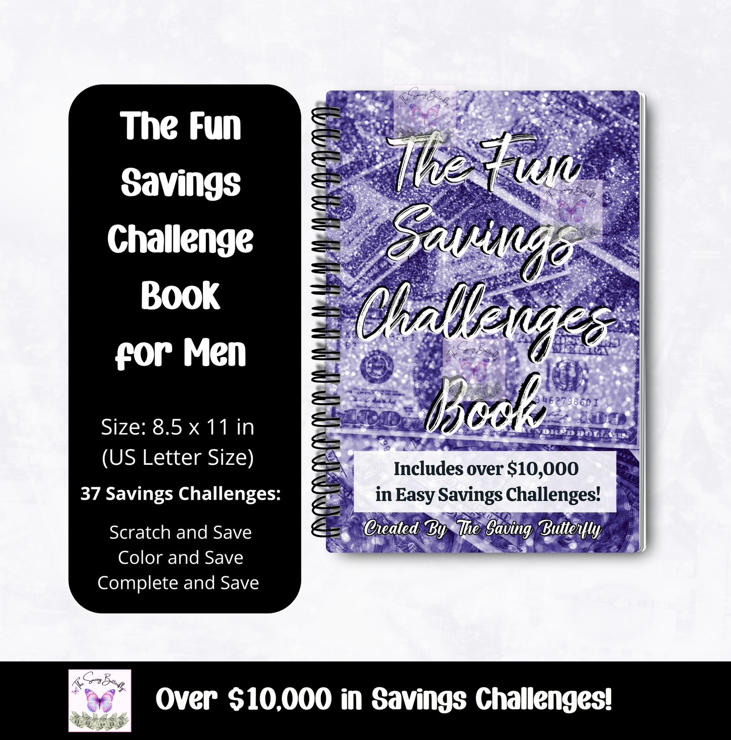 The Fun Savings Challenge Book for Men