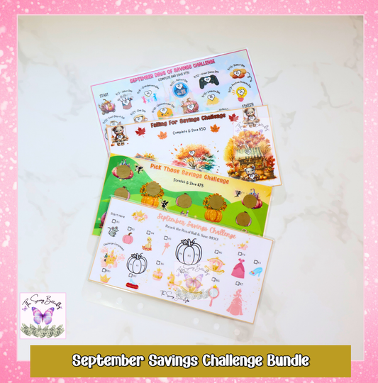 September Savings Challenge Bundle Set