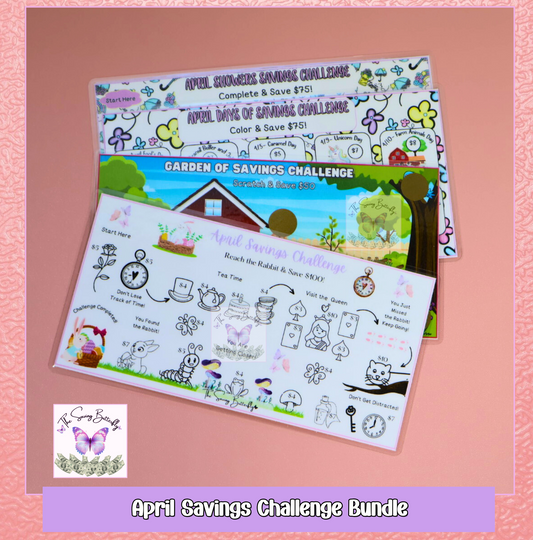 April Savings Challenge Bundle Set