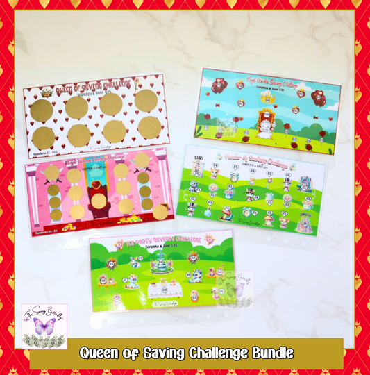 Queen of Savings Challenge Bundle Set