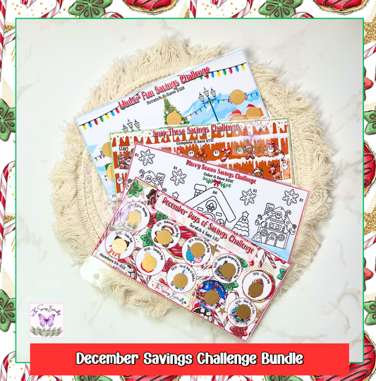 December 2025 Savings Challenge Bundle Set