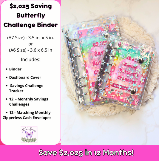 2025 Saving Butterfly Challenge Binder Set