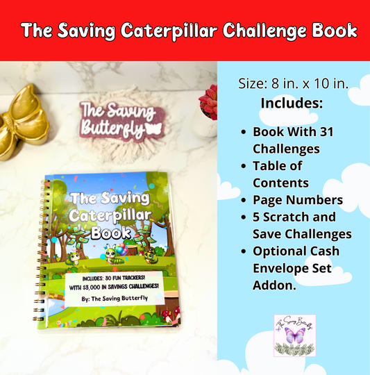 Saving Caterpillar Challenge Book 2026 (Kids Book)