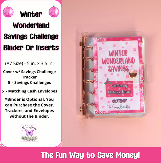 $500 Mini Winter Wonderland Savings Challenge Set