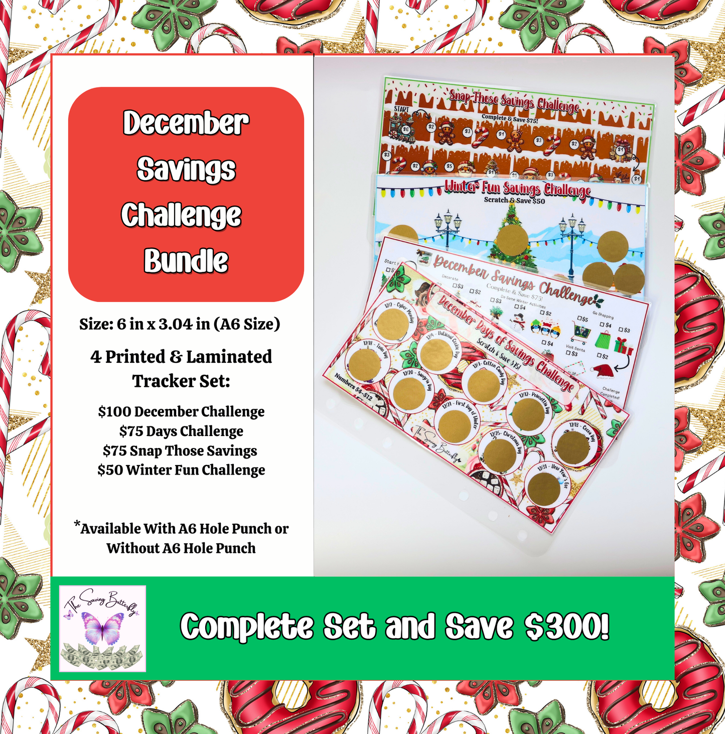 December Savings Challenge Bundle Set