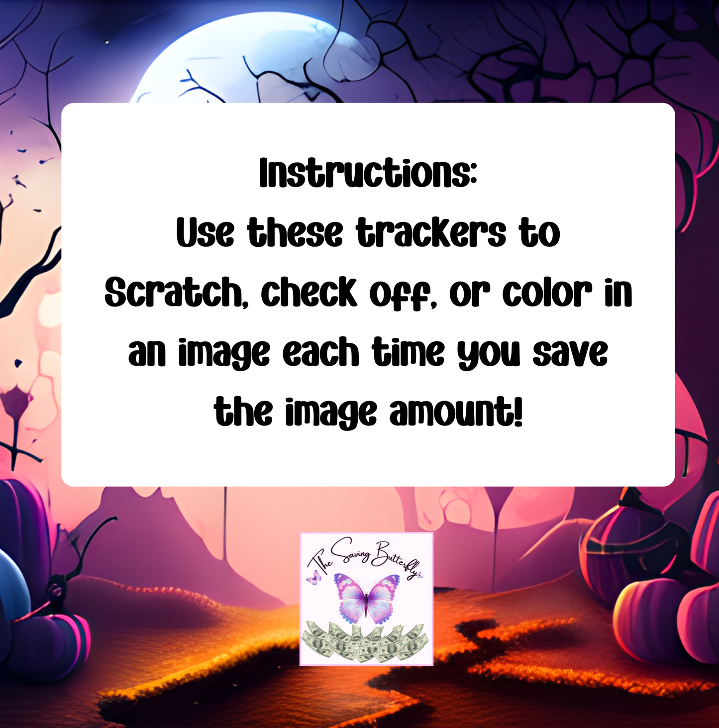 Halloween Savings Challenge Bundle Set