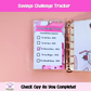 $500 Cute Saver - Mini Savings Challenge Binder Set