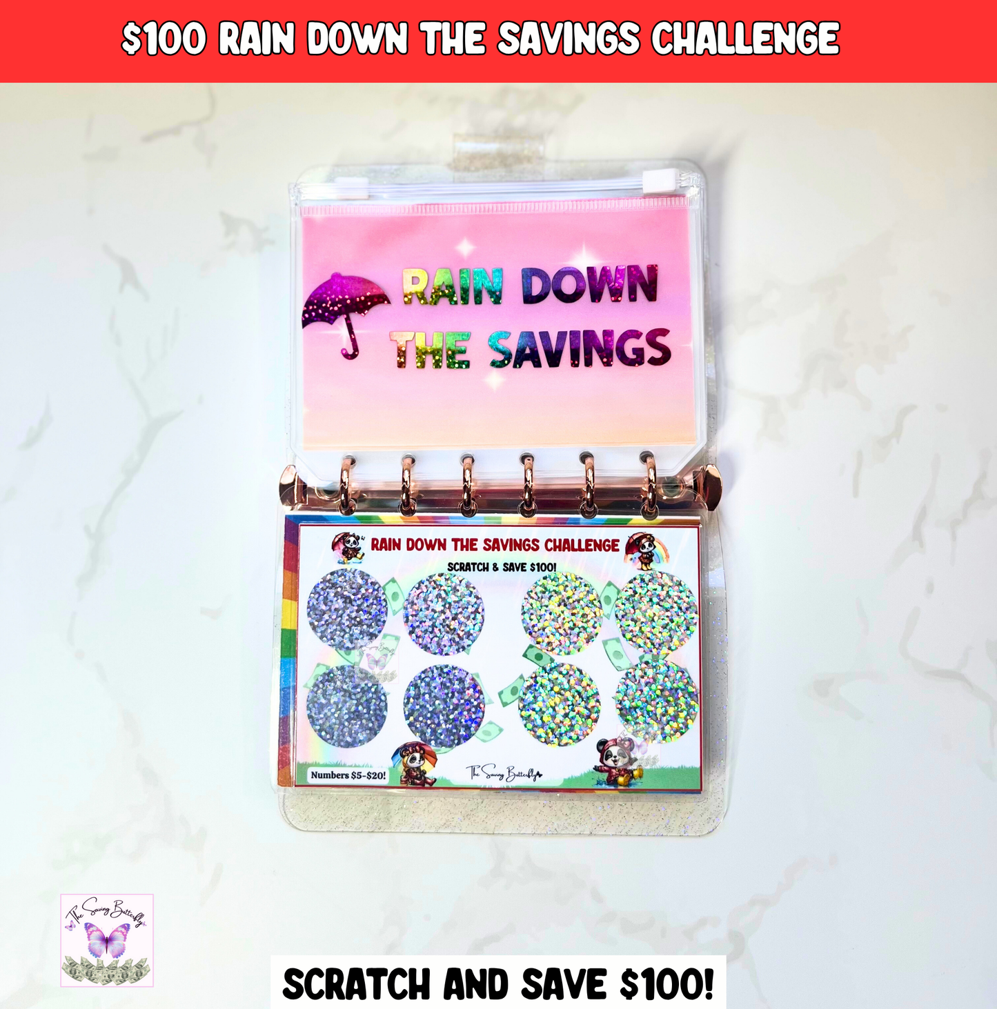 Rainbow Savings Challenge Set