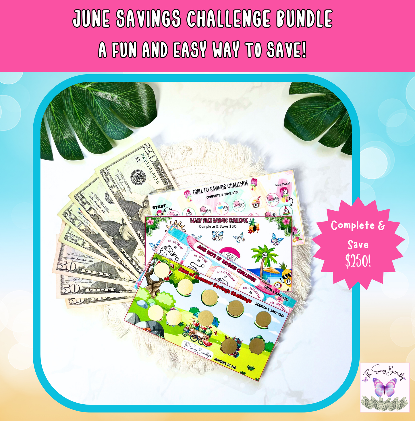 June Savings Challenge Bundle Set