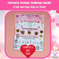 February Savings Challenge Bundle Set A6 Size