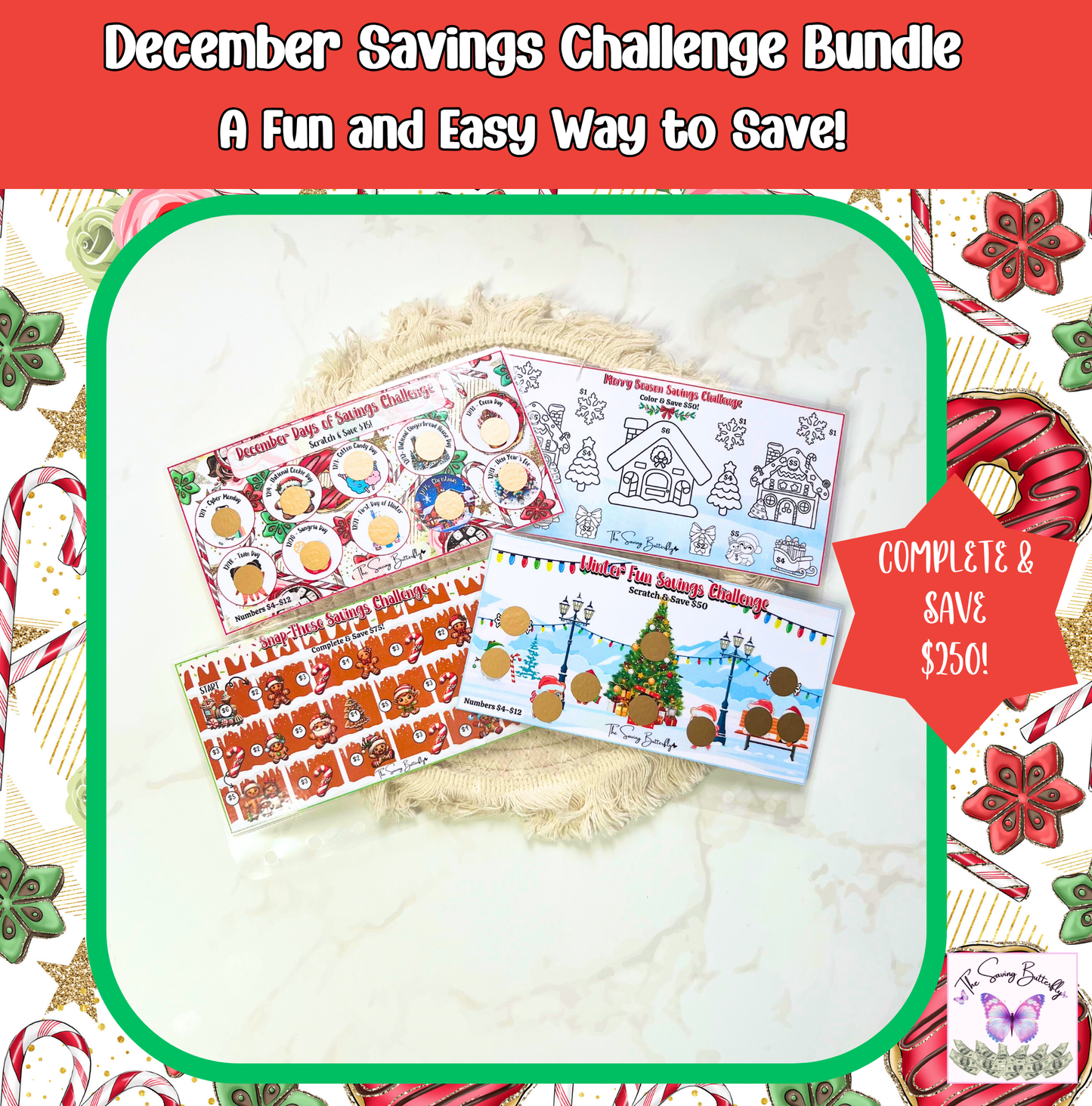 December 2025 Savings Challenge Bundle Set