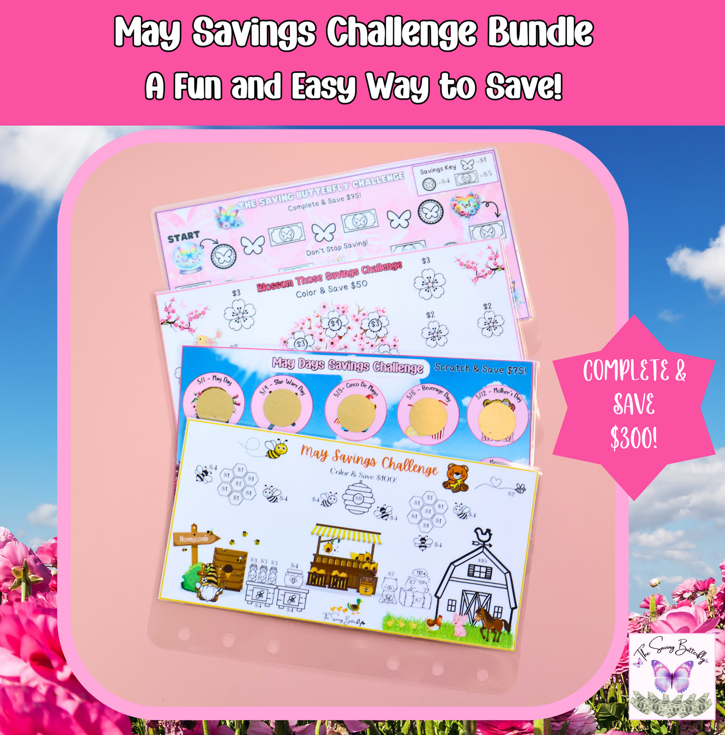 May Savings Challenge Bundle Set