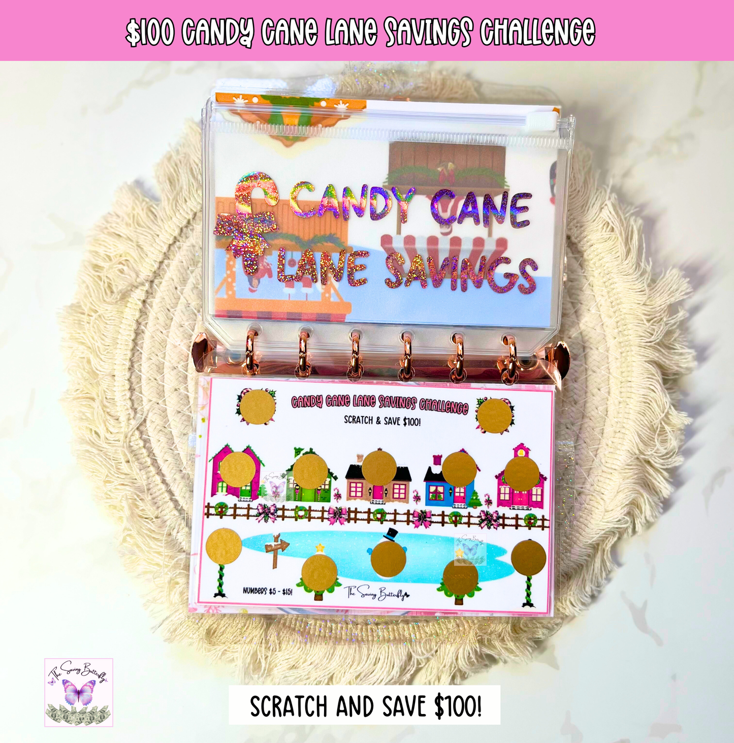 Winter Savings Challenge Binder