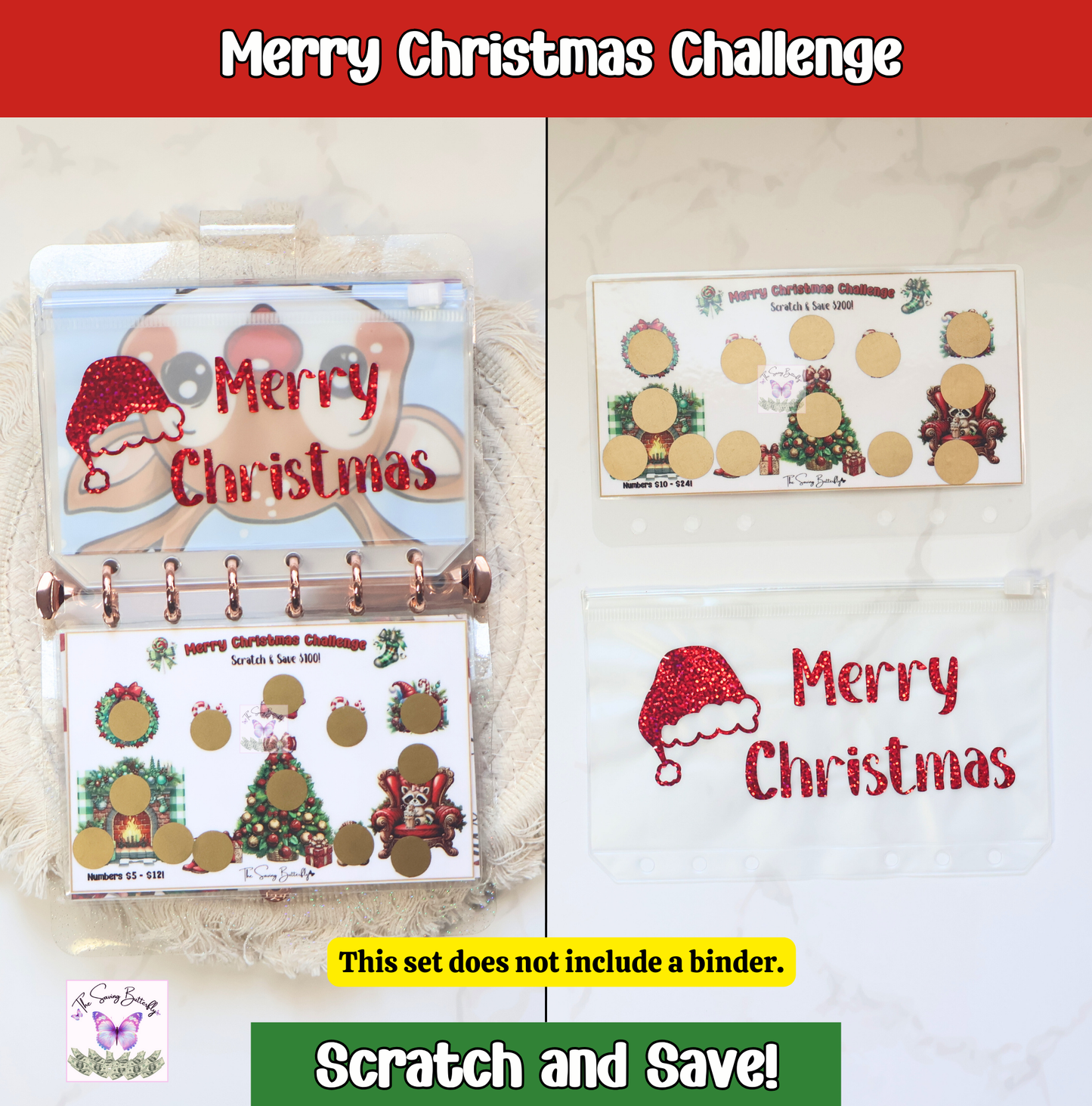 Christmas Savings Challenge Set