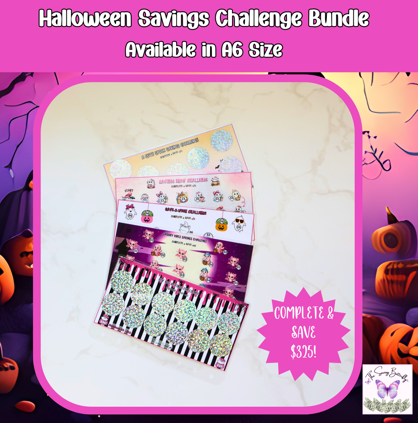 Halloween Savings Challenge Bundle Set