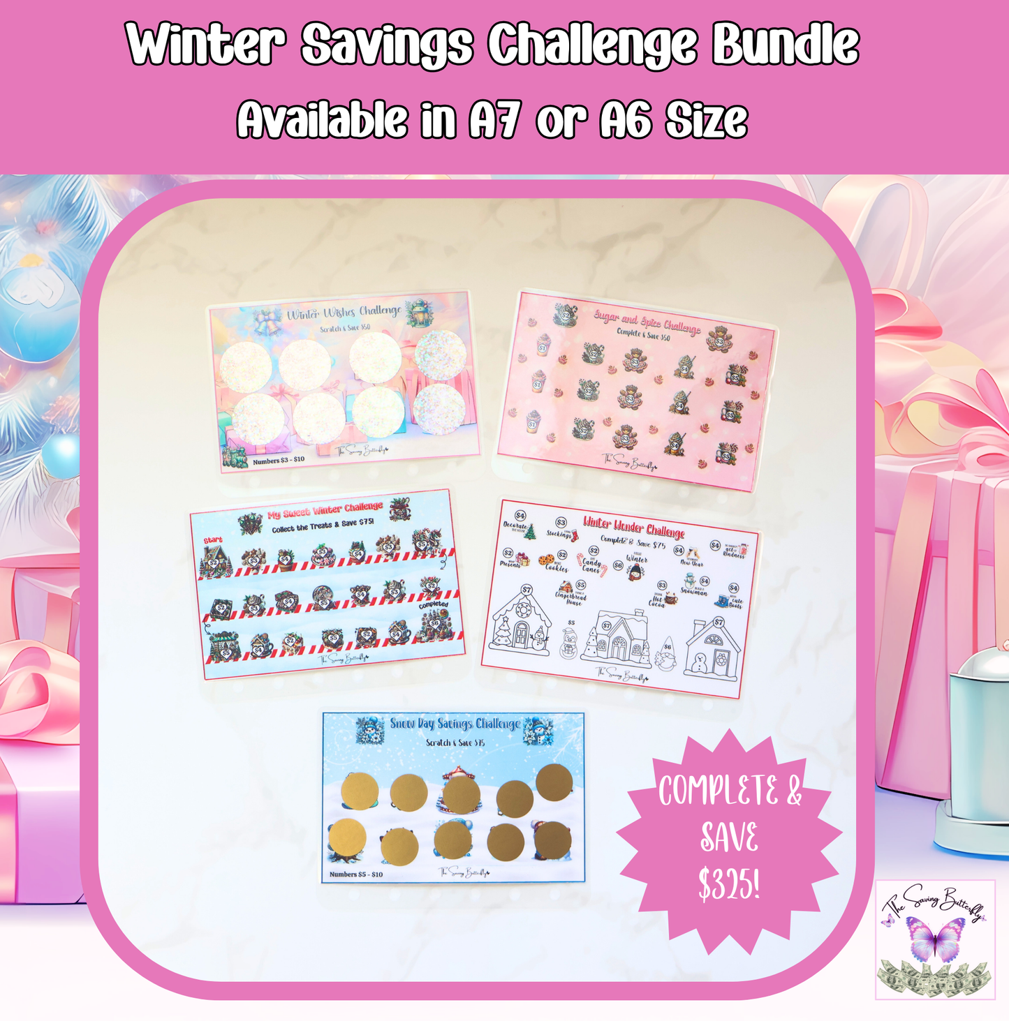 Winter Savings Challenge Bundle Set