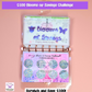 $500 Mini Butterfly Savings Challenge Binder Set