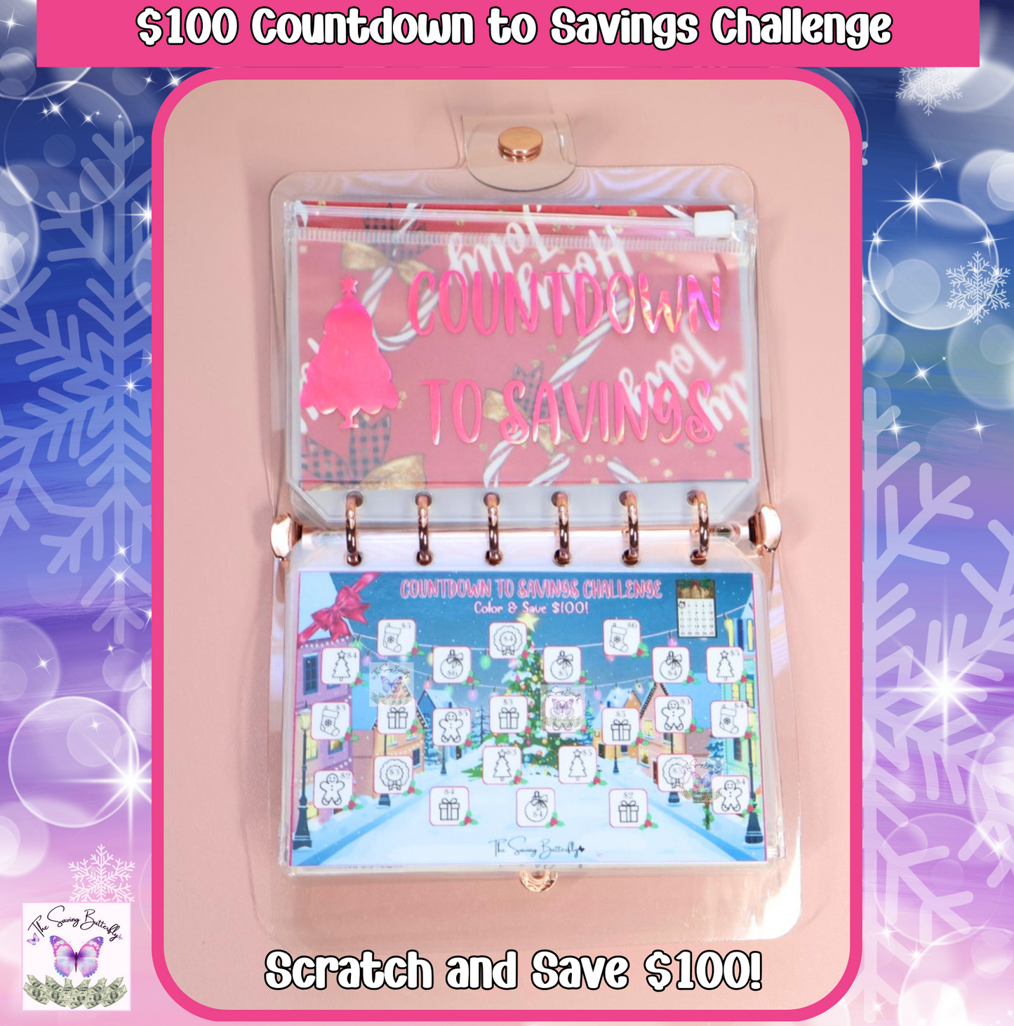 $500 Mini Winter Wonderland Savings Challenge Set