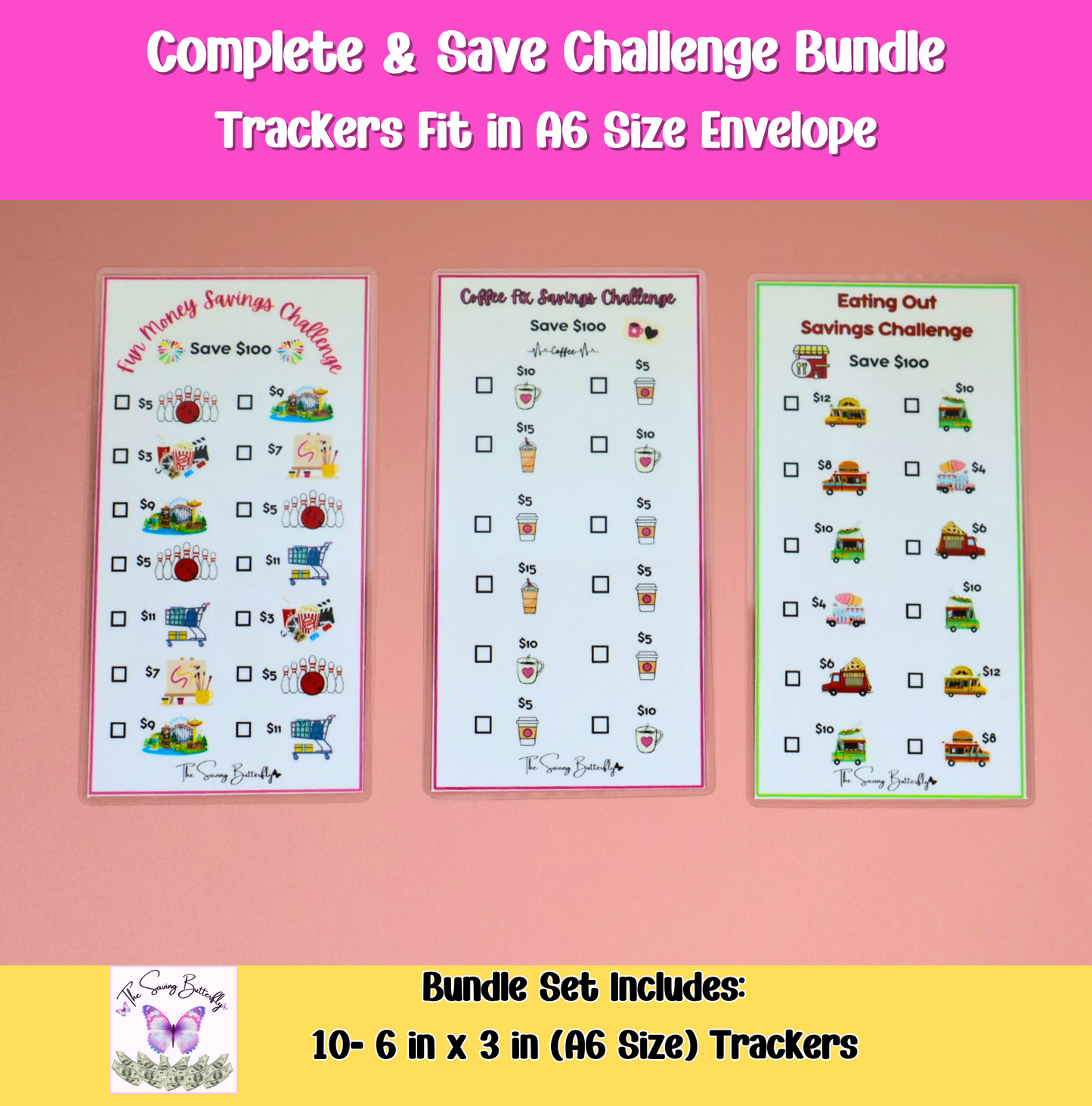 Complete and Save Challenge Bundle Set A6 Size