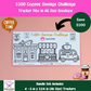 Coffee Savings Challenge Bundle Set A6 Size