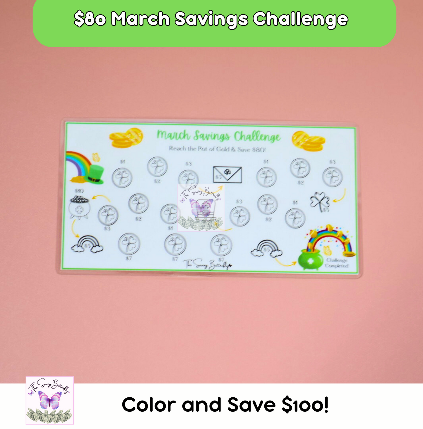 March Savings Challenge Bundle Set