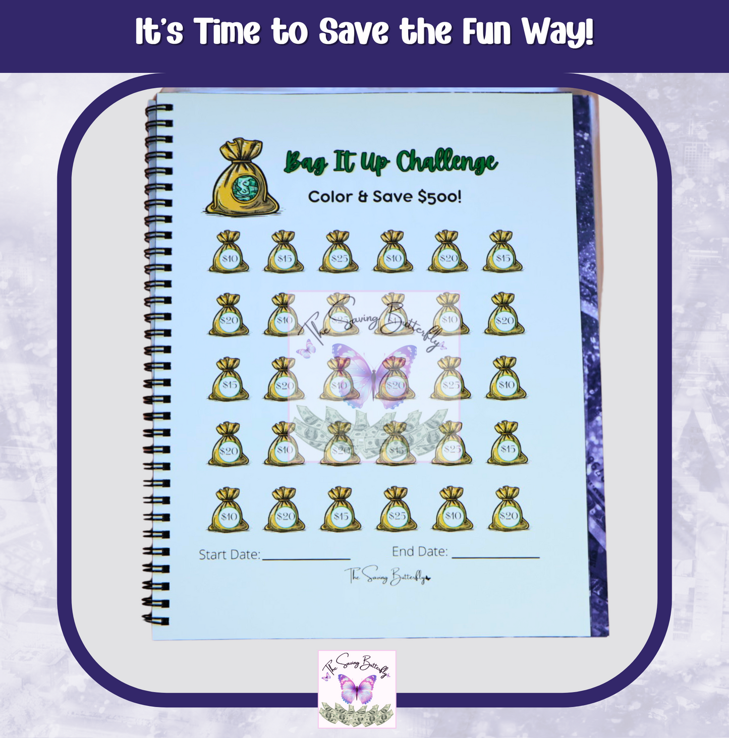 The Fun Savings Challenge Book for Men